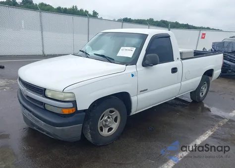 2001 Chevrolet Silverado 1500 z USA, uszkodzony, nr VIN 1GCEC14W31Z104187